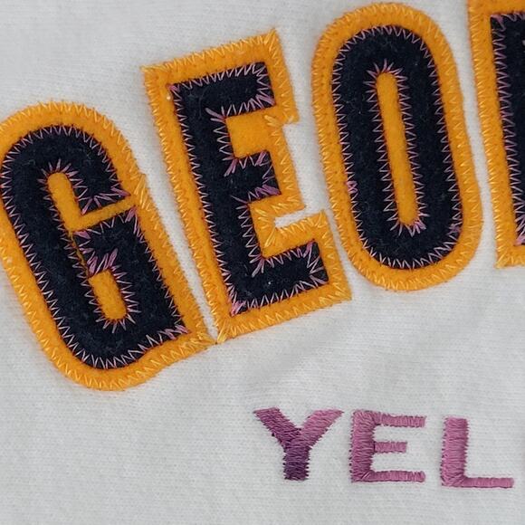 Vintage Georgia-Tech Yellow-Jackets Sweatshirt Womens Large 23x23 - Picture 11 of 16